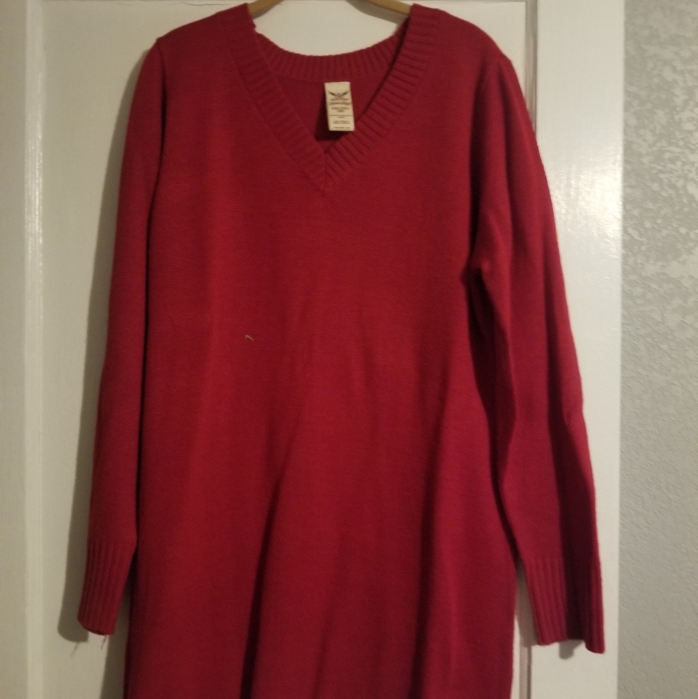 Faded Glory red sweater